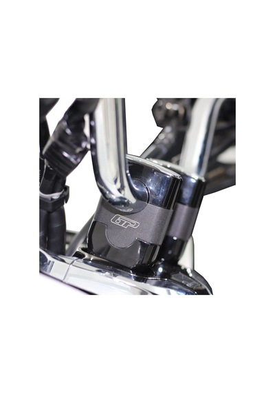 GP Kompozit  Honda PCX 125 / 150 2018-2024 Uyumlu Gidon Yükseltme Siyah