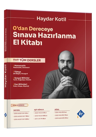 Haydar Kotil 0'dan Dereceye Tyt Tüm Dersler Sınava Hazırlanma El Kitabı Kr Akademi Yayınları