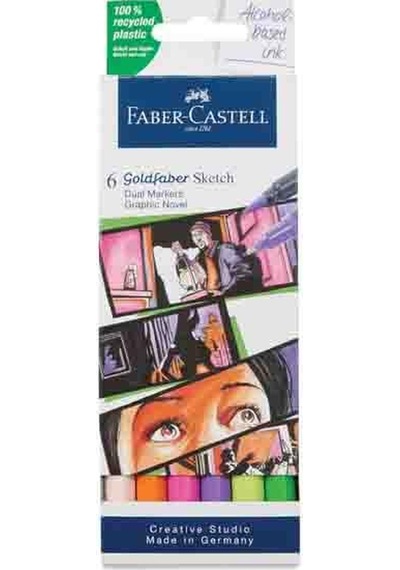 Faber Castell Goldfaber Sketch 6'lı Graph Nowel 164810