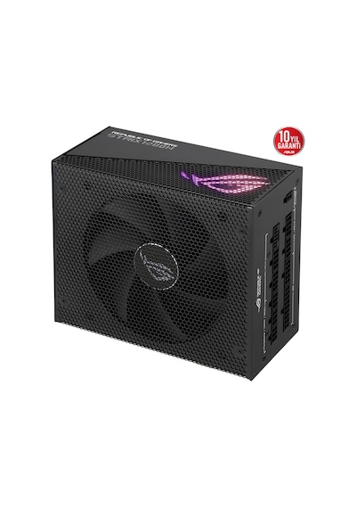 Asus Rog Strıx 1200w 80+ Gold Aura Atx3.0 Pcıe5.0 Full Modüler 135mm Fanlı Psu Rog-strıx-1200g-aura