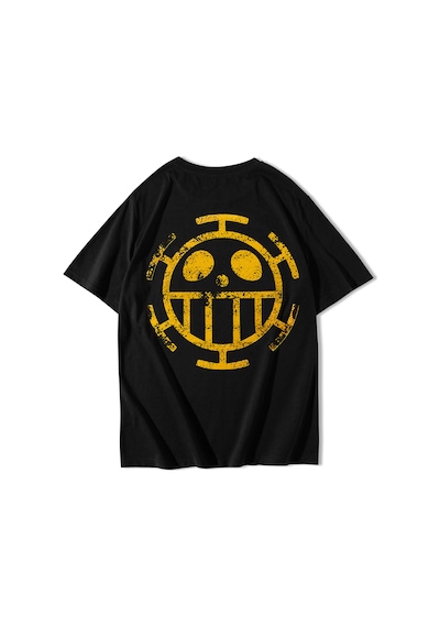 Brz Collectıon Brz Collection Unisex Oversize Trafalgar Low-one Piece T-shirt Siyah