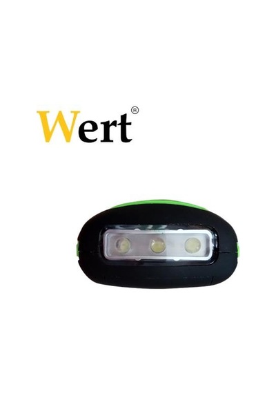 Wert 2611 Pilli Mıknatıslı Çalışma Lambası 3W Cob + 3 Led N11.14687 Çok Renkli