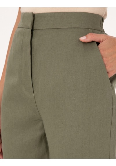 Pierre Cardin Kadın Haki Pantolon 50299985-vr027