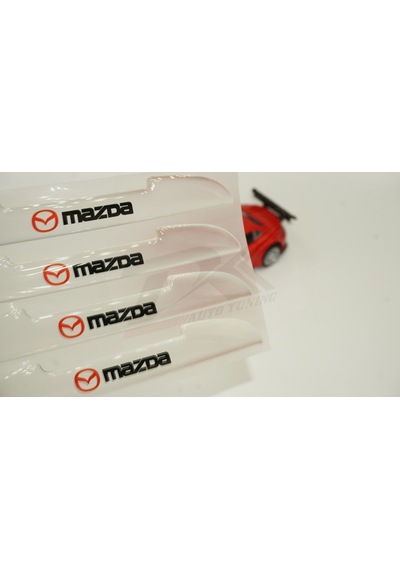 Mazda Logo Kapı Kenarı Koruma Şeffaf Kauçuk 3M Band New Style