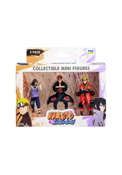Pmı/nsh2021s Naruto 3lü Koleksiyon Figür Seti Asorti