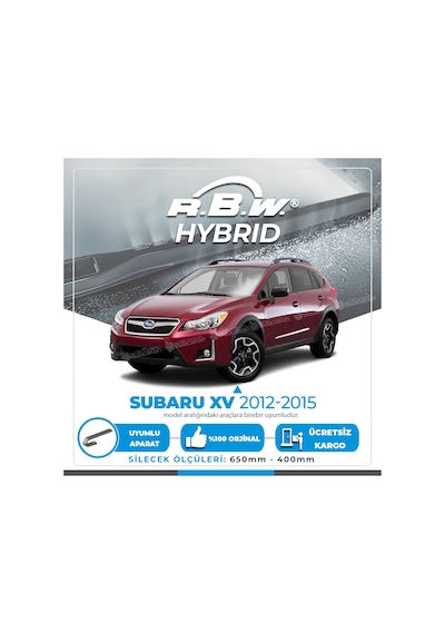 Rbw Hybrid Subaru Xv 2012-2015 Ön Silecek Takımı - Hibrit