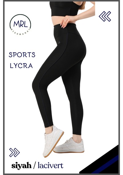 Missmaral Kadın Yüksek Bel Toparlayıcı Spor Tayt Siyah / Lacivert Şerit Detaylı Lycralı Dalgıç 1041 Siyah Lacivert - 690831555 Siyah Lacivert Missmaral Kadın Yüksek Bel Toparlayıcı Spor Tayt Siyah / Lacivert Şerit Detaylı Lycralı Dalgıç 1041 Siyah Lacivert - 690831555 Siyah Lacivert
