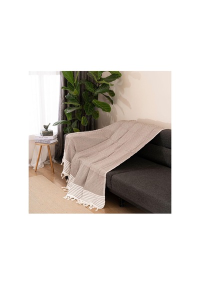 Tr Naturel Koltuk Örtüsü/şalı Açık Kahve Açık Kahve 170 X 210 Genel