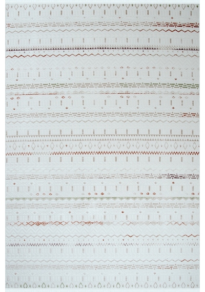 Enti Bahar 3007 Multi Halı - Etnik Desenli Akrilik Halı