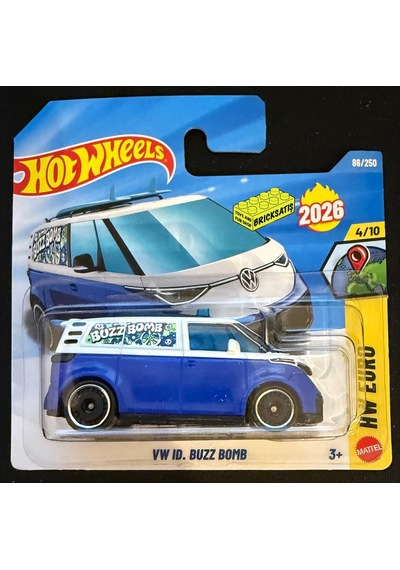 Hot Wheels Tekli Arabalar Vw Id. Buzz Bomb Jjl95 Euro Çok Renkli