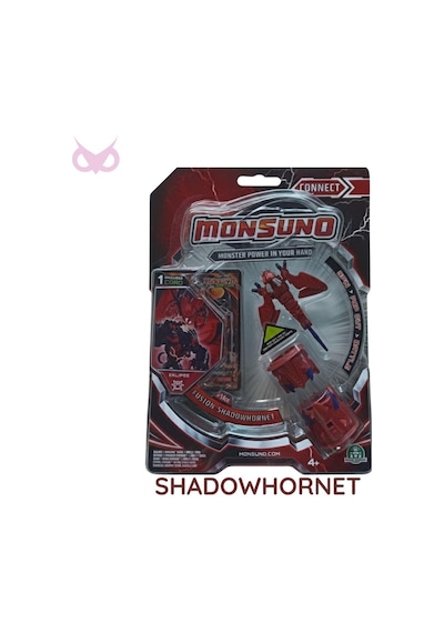 Monsuno Lisanslı 3 Lü Fusion Figür Seti Black Bullet, Shadowhornet, Driftblade Tek Beden