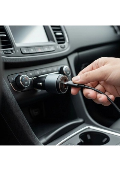 Araç İçi Çakmaklığa Takılantype-c Ve Usb Girişli 2 Portlu Hızlı Şarj Adaptörü 5324