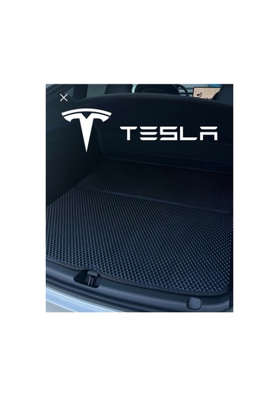 Tesla Model Y Premium Full Takım Eva Paspas Seti & Ön Ve Arka Bagaj & Metal Topukluk 6 Lı Tam Set