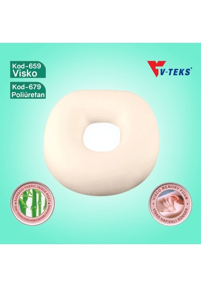 Poliüretan Oturma Simidi Donut Yastığı D Formu Variteks 679