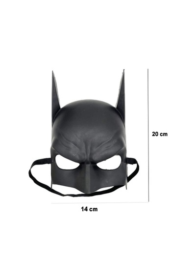 Çocuk Batman Maskesi Parti Kostüm Aksesuarı - 7 - 14 Yaş Arası