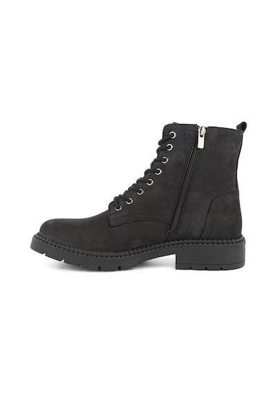 Hush Puppies Heilig Bounce Hakiki Deri Erkek Bot Siyah