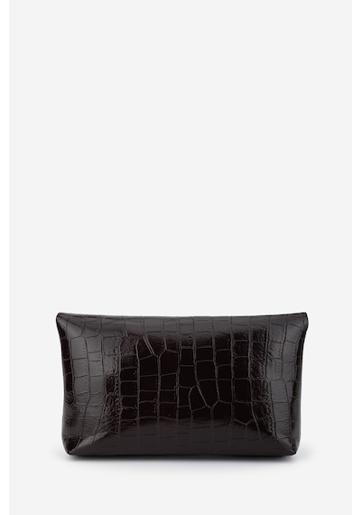 Valmenti Kadın Suni Deri Kahverengi Kroko Clutch Çanta 921 7484 Bn Cnt Sk26-27 Kahve Kroko