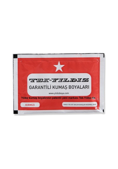 08 - Kumaş Boyası Kırmızı 11 Gr 10