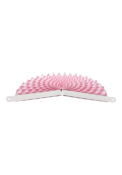 Kağıt Yelpaze Süs Pembe Set 6 Lı