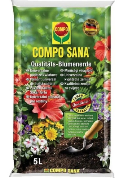 Compo Çiçekli Bitki Toprağı 5 L N11.198