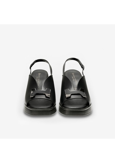 Nero Black Sandalet Kadın 8e6099dm Donna Serena T. 6099dm siyah
