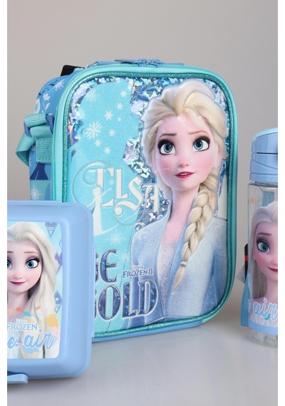 Dekomus Lisanslı Elsa Frozen "beslenme Çantası,beslenme Kabı Ve 500 Ml Trıtan Matara Okul Beslenme Seti Diğer