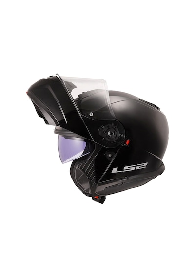 Ls2 Strobe 2 Çene Açılır Kask Parlak Siyah
