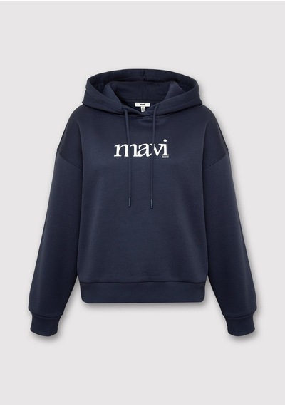 Mavi Logo Sweatshırt Navy Blazer Lacivert Kadın Sweatshirt M1s20139-82318