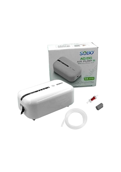 Sobo Usb Şarjlı Tek Çıkışlı Hava Motoru Ac/dc 1w 3l/min Sb-418