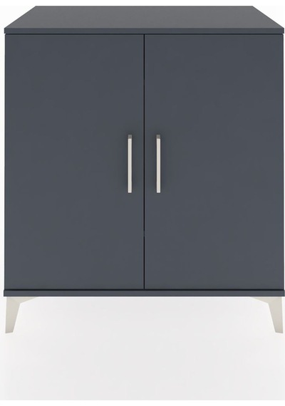 Hyperion Şifonyer 2 Raflı 2 Kapaklı 88x44x96 Antrasit-antrasit Antrasit