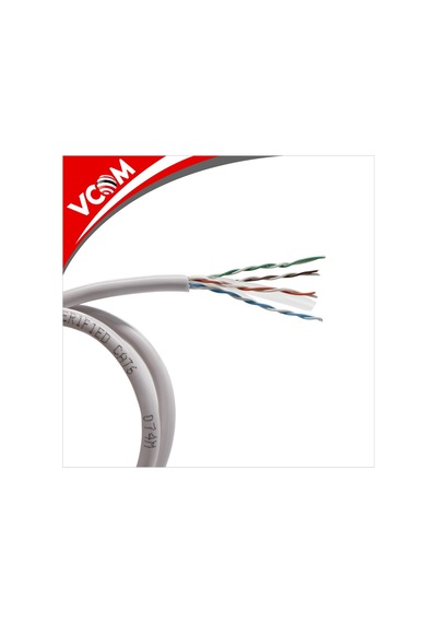 Vcom Nc614 305 Utp Cat6 23 Awg 0 57cca 305mt Gri Kablo