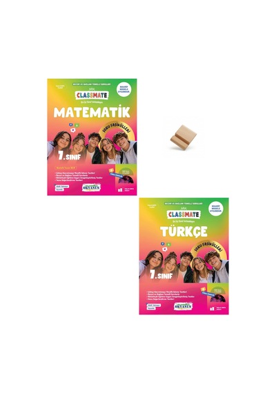 Okyanus 7. Sınıf Maarif Matematik Ve Türkçe Classmate Soru Fasikülleri + Telefon Standı