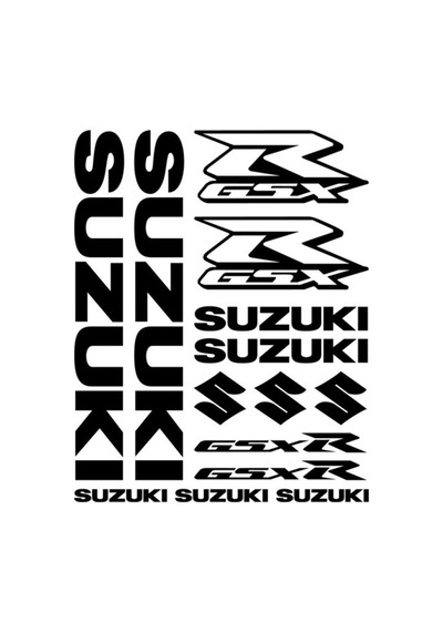 Suzuki Gsx R Sticker Set