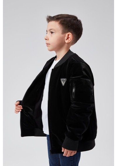 Benitto Kids Benittokids Erkek Çocuk Bomber Ceket 51319 Siyah