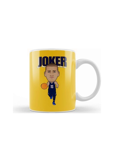 Nikola Jokic Joker Kupa Bardak Porselen Karışık