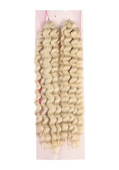 Nice Bulk Afro Su Dalgası Saç - Platin