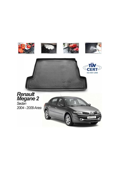 Renault Fluence 3D Bagaj Havuzu 2009 Üstü