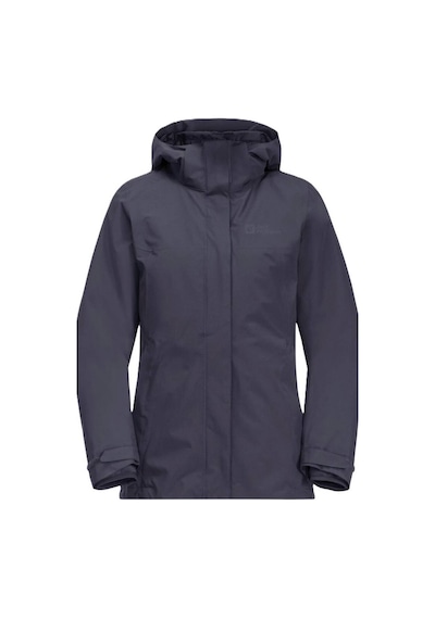Jack Wolfskin Luntal 3in1 W Kadın Outdoor Mont 1116321 Graphite