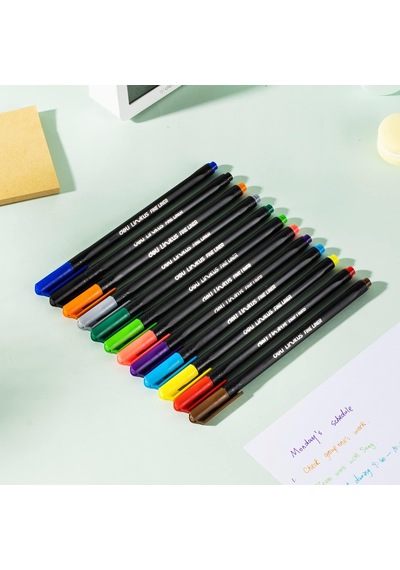 Pigment Liner 0,45mm 6'lı Kutu Çok Renkli