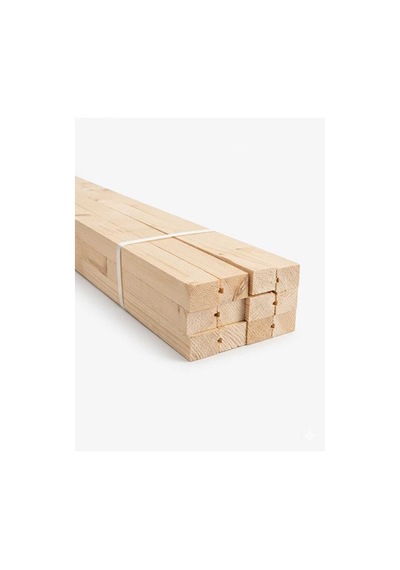 Kapı Sereni Ahşap Ekli Finger Joint Göknar 4.2cm X 3cm X 210cm 12'li Paket