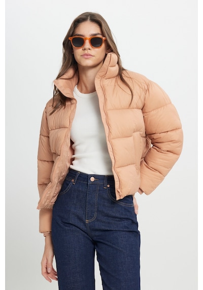 Wrangler Loose Fit Rahat Kesim Pembe Şişme Mont Çok Renkli