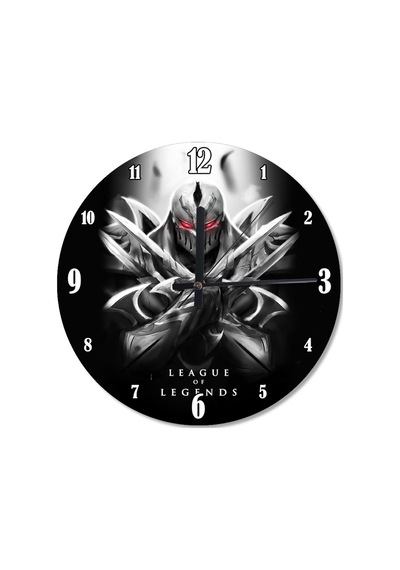Lol Shaco Şekilli Duvar Saati (407685013) Çok Renkli
