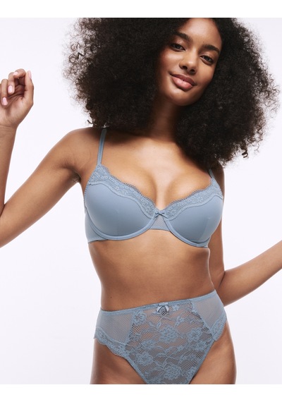 Marks & Spencer Jasmine Dantel Detaylı Sütyen (A‑E) T33002266 Gri