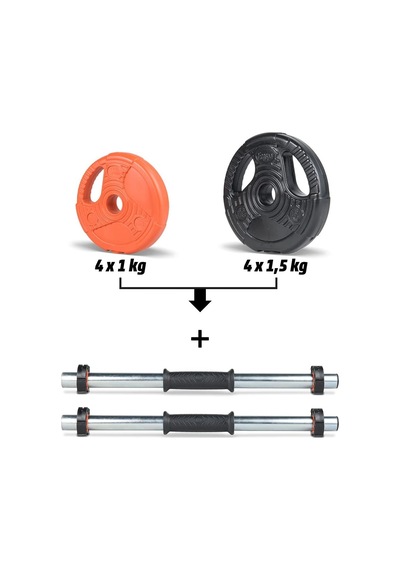 Spor Multifonksiyonel 11 Kg Yıldız Plaka Set
