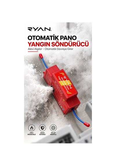 10 Adet Elektrik Panosu Otomatik Yangın Söndürücü