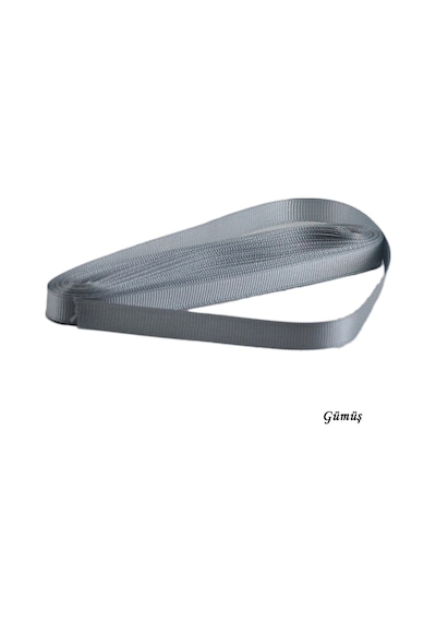 Grogren Kurdele 1 CM 10 M Gümüş N11.492