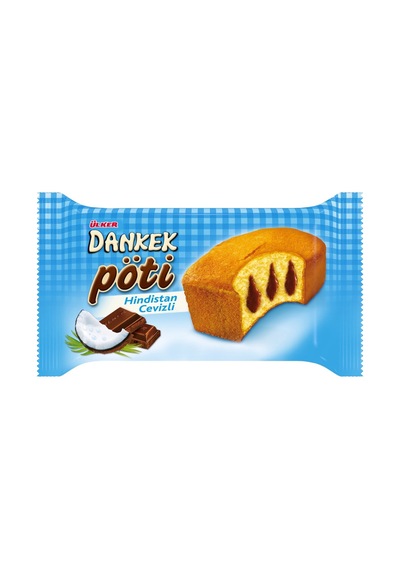 Ülker Dankek Pöti Hindistan Cevizli Muffın Kek 24x35g 8'li Avantaj Paketi - 8 Adet Tarı