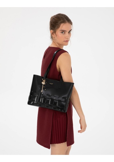 Pierre Cardin Kadın Siyah Çanta 50321774-vr046 Siyah