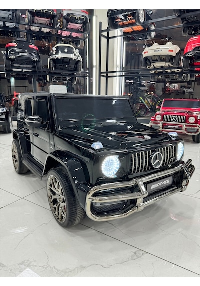 Oyuncaksepeti Mersedes G63 24 Volt Akülü Araba İsme Özel Plaka Siyah