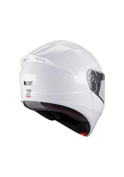 Kask Mt Genesis Sv Pure A0 Parlak Beyaz